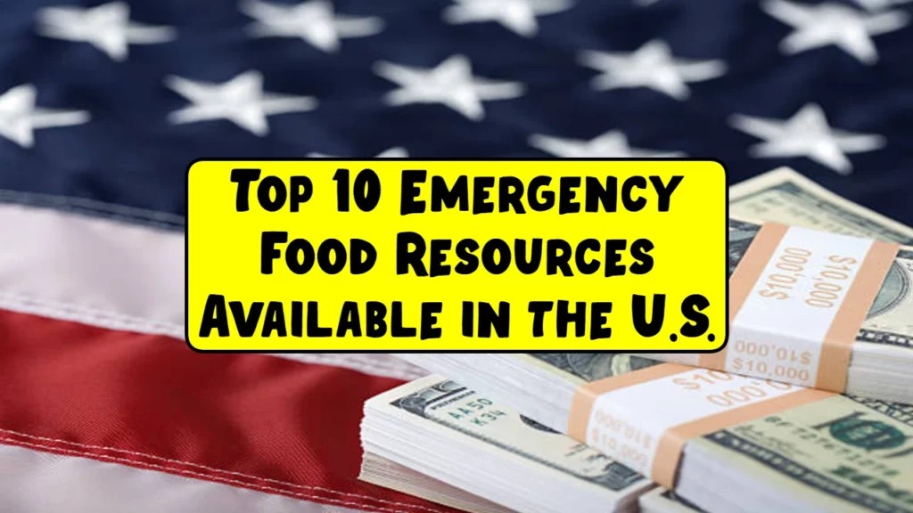 Emergency Food Resources Available