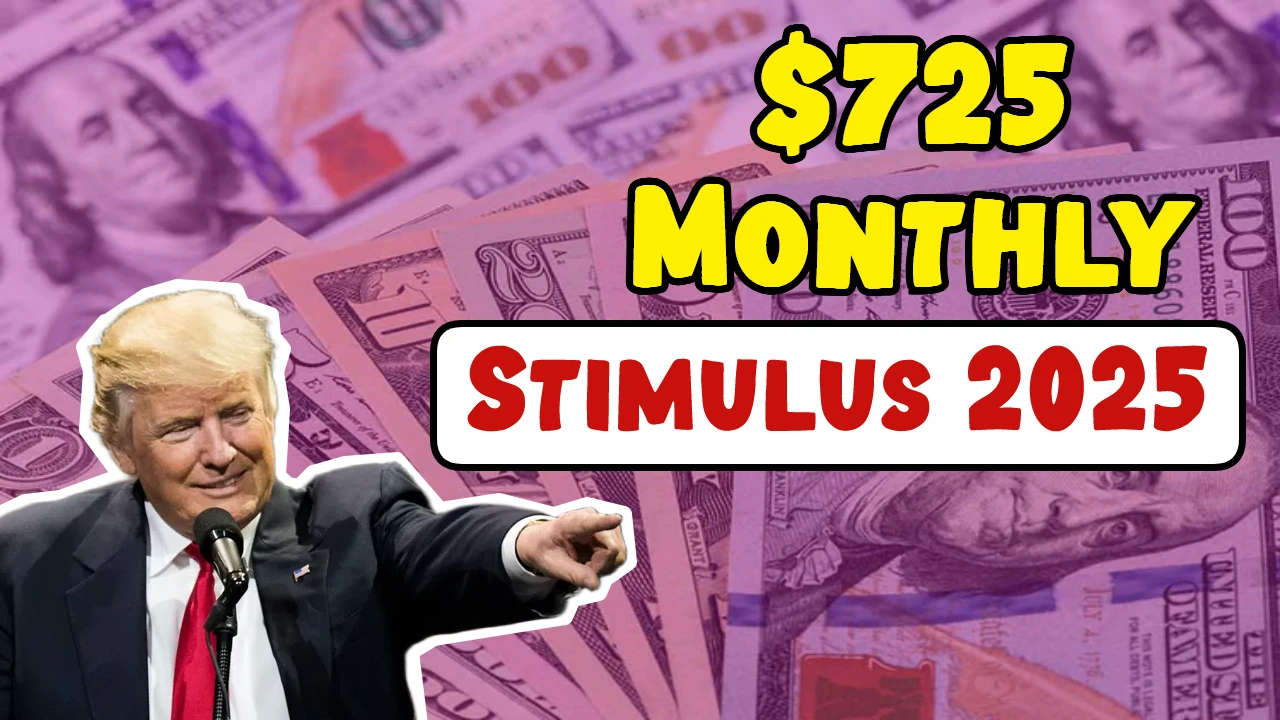 $725 Monthly Stimulus