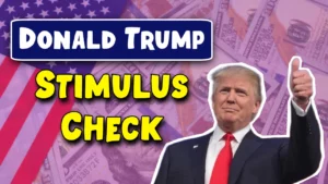 Donald Trump Stimulus Check